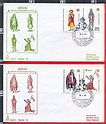 B4635 SMOM 2 FDC 1984 UNIFORMI VG Capitolium 76