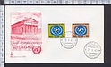 B672 FDC ANNO INTERNAZIONALE DEL TURISMO 1967 - Busta Primo giorno di emissione F.D.C. CAPITOLIUM