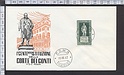 B682 FDC CENTENARIO ISTITUZIONE CORTE DEI CONTI 1962 - Busta Primo giorno di emissione F.D.C. RODIA