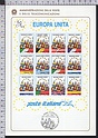 Bollettino Illustrativo 1993-01 Europa Unita Foglio Unico Lire 750