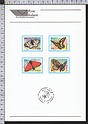 Bollettino Illustrativo 1996-21 Gli Animali Farfalle Lire 750