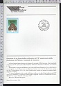 Bollettino Illustrativo 1996-39 Anniversario Fondazione ISTAT Lire 750