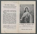 ES4490 S. Santa TERESA DEL BAMBINO GESU CARMELITANA SCALZA PATRONA DELLE MISSIONI E DELLA RUSSIA APRIBILE