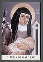 ES4273 S. Santa LUISA DI MARILLAC CONFONDRATRICE DELLE FIGLIE DELLA CARITA