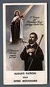 ES3438 S. SAN FRANCESCO SAVERIO E SANTA TERESA AUGUSTI PATRONI DELLE OPERE MISSIONARIE ZINCOGRAFICA FIORENTINA