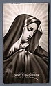 E589 EB n. 102 MATER DOLOROSA MARIA SS. ADDOLORATA FUSTELLATO