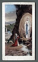 E389 EB n. 2-535 BEATA VERGINE DI LOURDES DISCRETO PIEGHE