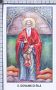 Xsa-87-22 S. San GIOVANNI DI RILA BULGARIA SKRINO Santino Holy card