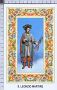 Xsa-76-68 S. San LEONZIO MARTIRE Santino Holy card