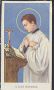 X2703 S. SAN LUIGI GONZAGA ORAZIONE Santino Holy Card