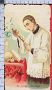 X3228 S. SAN LUIGI GONZAGA Santino Holy Card