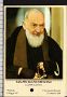 X4013 SAN PIO DA PIETRELCINA CAPPUCCINO APRIBILE CON RELIQUIA Santino Holy card