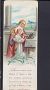 X2328 MARIA ORAZIONE A S. SANT  ANNA S. LEGA EUCARISTICA 119 Santino SEGNALIBRO Holy card