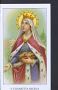 X3084 S. ELISABETTA REGINA PREGHIERA Santino Holy Card