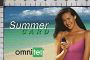 S2443 Ricarica OMNITEL CARTA SERVIZI SUMMER CARD MEGAN GALE Lire 10000 Scad. 31.7.2000