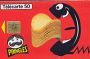 S1007 CHIPS PRINGLES PATATINE Telecarte 50 unites