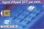 S1036 SIGNAL D'APPEL 10 F PAR MOIS Telecarte 50 unites